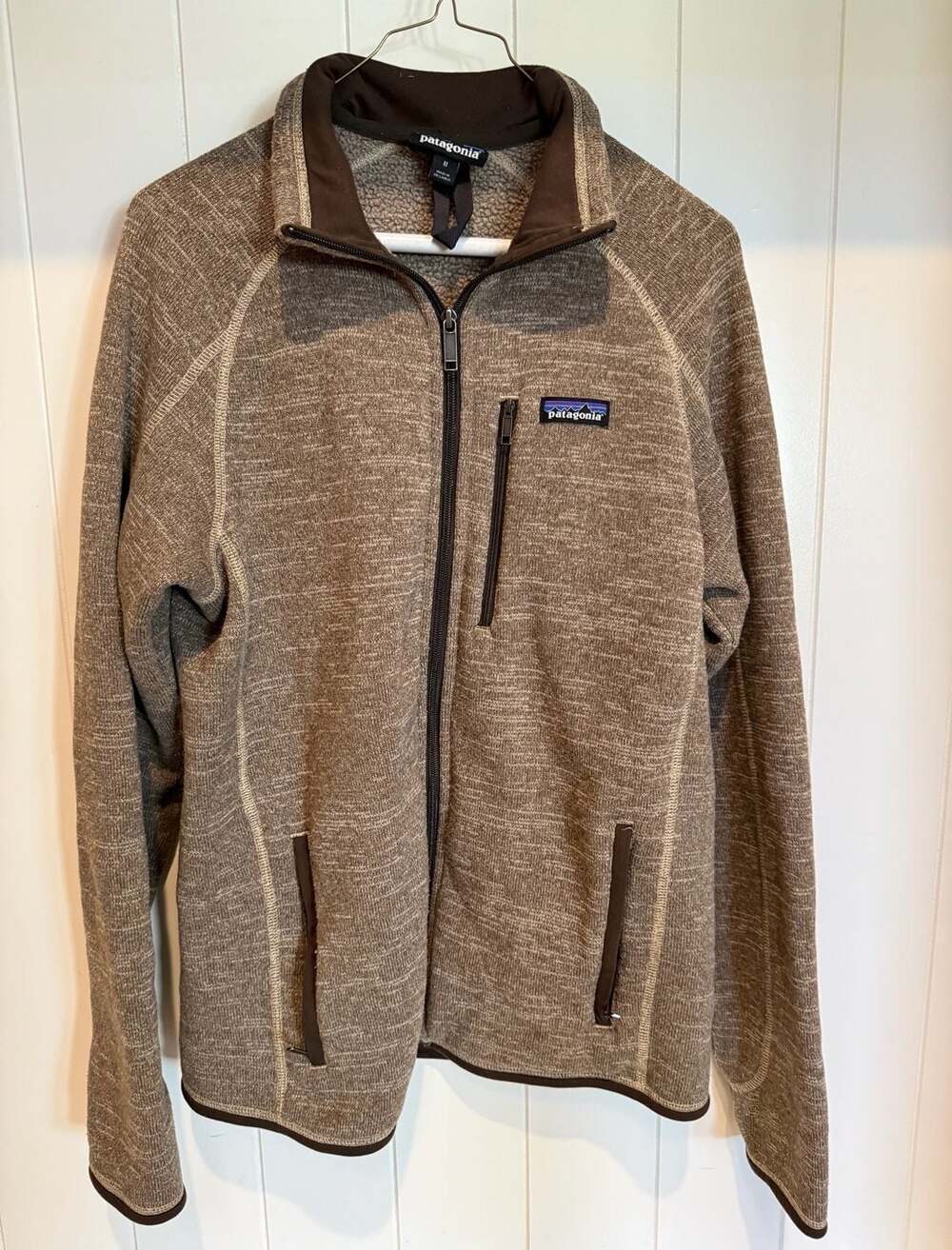 Patagonia Better Sweater Full-Zip Jacket Brown Heather Medium
